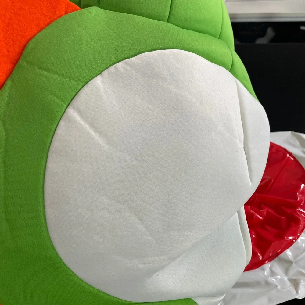 Super Mario Yoshi Accessory Kit Plush Headpiece & Shell Halloween Costume Green